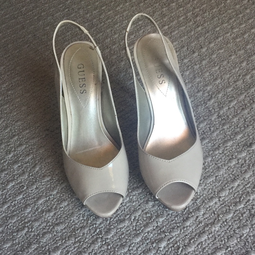 Open Toe Heels - Picture 2 of 4